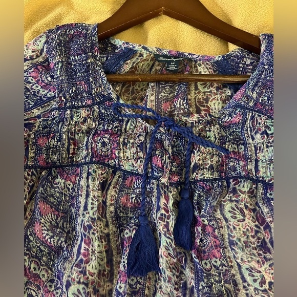 American Eagle Outfitters purple top - Picture 6 of 8